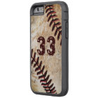 Jersey Number Cool Vintage Baseball iPhone 6 Cases
