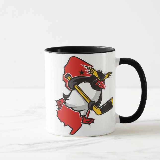 Jersey Penguins Ringer Mug (Right)