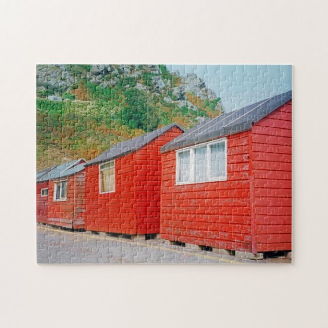 Jersey sheds 252-pc jigsaw puzzle (Horizontal)