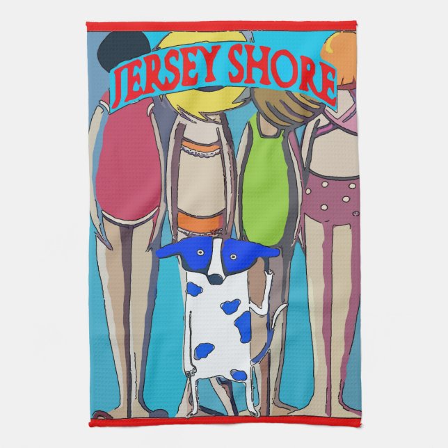 Jersey Shore beach Towels (Vertical)