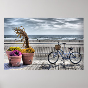 Jersey Shore Boardwalk   HDR Poster