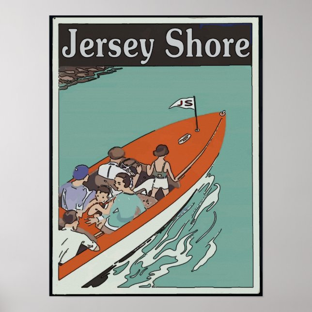 Jersey Shore, Boat Ride, Poster (Front)