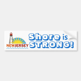 Jersey Shore Strong Bumper Sticker