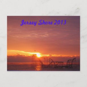 Jersey Shore Sunrise Postcard
