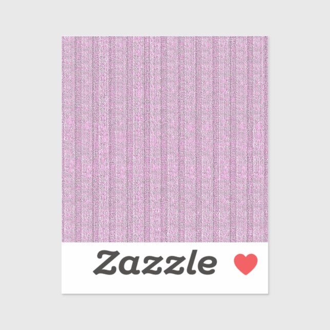 Jersey Stripe Knit Pattern in Powder Pink (Sheet)