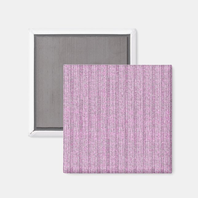 Jersey Stripe Knit Pattern in Powder Pink Magnet (Front/Back)