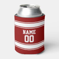 Jersey Style Custom Name and Number Maroon