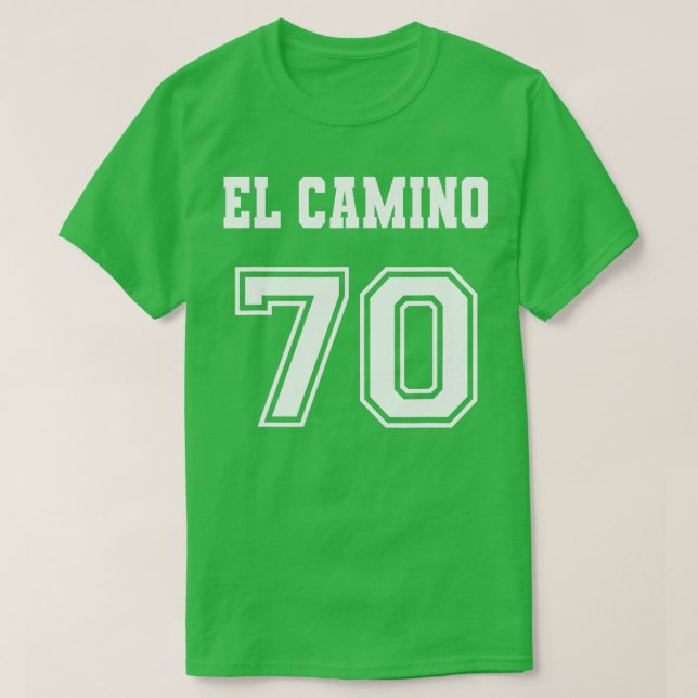 Jersey Style El Camino 70 1970 Old School Muscle C T-Shirt (Design Front)