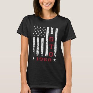 Jersey Style GTO 68 1968 Old School Muscle Cars T-Shirt