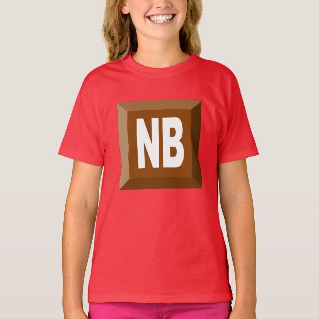 Jersey T-shirt New Brunswick CHOCOLAT (Front)