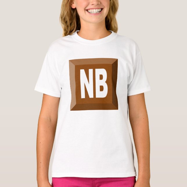 Jersey T-shirt New Brunswick CHOCOLAT (Front)
