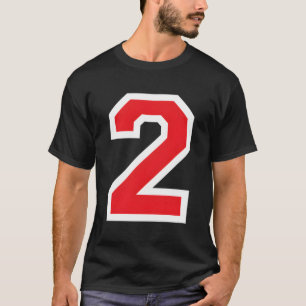 Jersey Uniform Number #2 T-Shirt