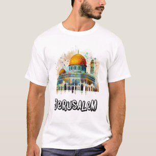 Jerusalem Al Quds Peace Justice and Freedom T-Shirt