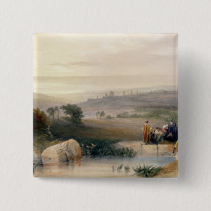 Jerusalem, April 1839, plate 22 from Volume I of ' 15 Cm Square Badge