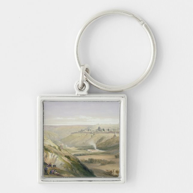 Jerusalem, April 5th 1839, plate 18 from Volume I Key Ring (Front)