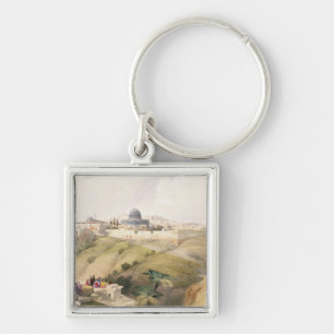 Jerusalem, April 9th 1839, plate 16 from Volume I Key Ring