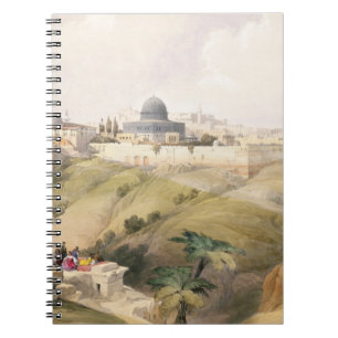 Jerusalem, April 9th 1839, plate 16 from Volume I Notebook