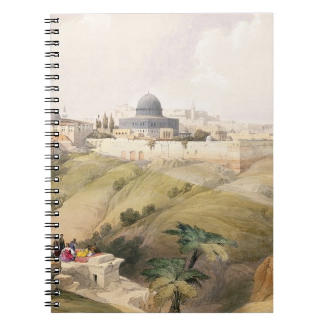 Jerusalem, April 9th 1839, plate 16 from Volume I Notebook (Front)