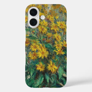 Jerusalem Artichoke Flowers by Claude Monet iPhone 16 Case