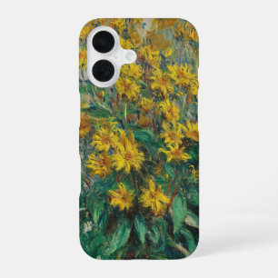 Jerusalem Artichoke Flowers by Claude Monet iPhone 16 Case