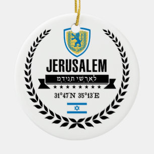 Jerusalem Ceramic Ornament