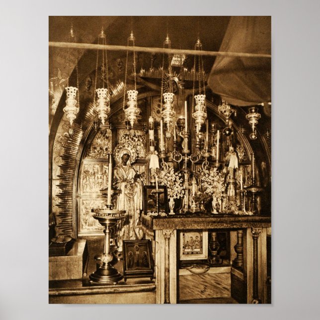 Jerusalem - Church of the Holy Sepulchre Poster (Front)