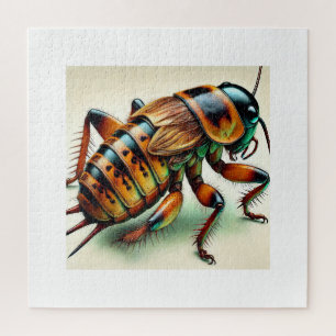 Jerusalem cricket 130924IREF210 - Watercolor Jigsaw Puzzle