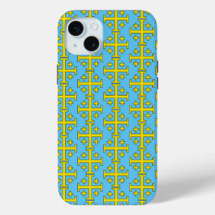 Jerusalem cross iPhone 15 mini case