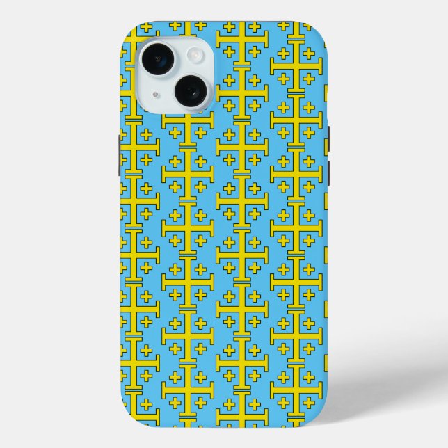 Jerusalem cross Case-Mate iPhone case (Back)