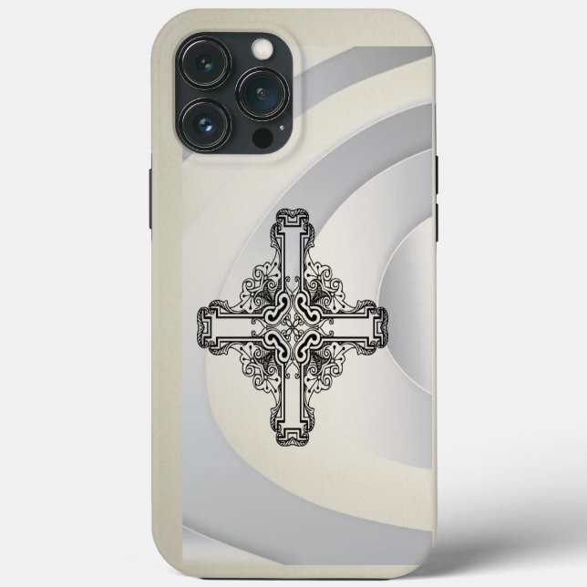 Jerusalem Cross Case-Mate iPhone Case (Back)