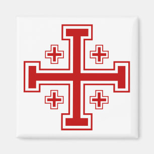 Jerusalem Cross Magnet