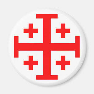 Jerusalem Cross Magnet