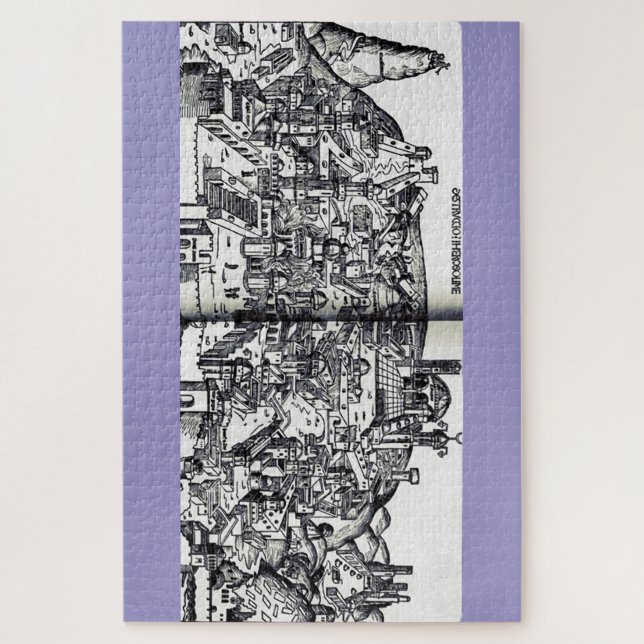 Jerusalem during the reign of Solomon  Jigsaw Puzzle (Vertical)