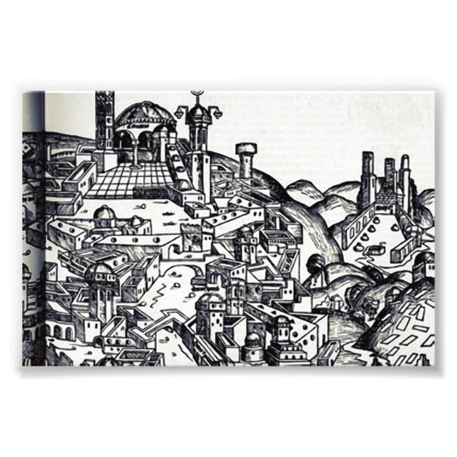 Jerusalem during the reign of Solomon  Photo Print (Front)