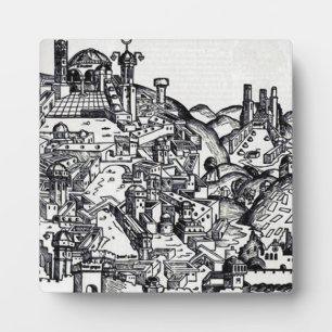 Jerusalem during the reign of Solomon Plaque