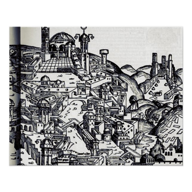 Jerusalem during the reign of Solomon  Poster (Front)