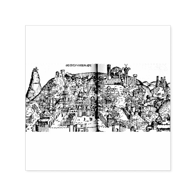 Jerusalem during the reign of Solomon  Self-inking Stamp (Design)