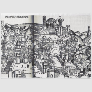 Jerusalem during the reign of Solomon Tissue Paper