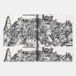 Jerusalem during the reign of Solomon Wrapping Paper Sheet
