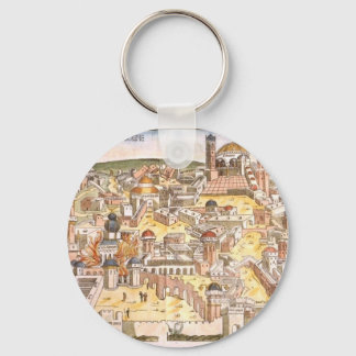 Jerusalem first temple key ring