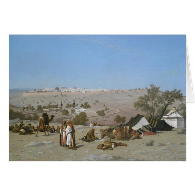 Jerusalem from the Mount of Olives | 1880 (Front Horizontal)
