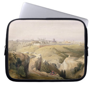 Jerusalem from the Mount of Olives, April 8th 1839 Laptop Sleeve