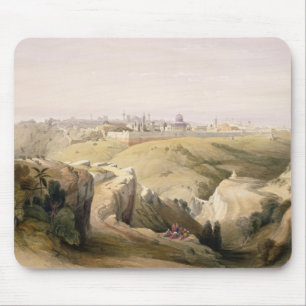 Jerusalem from the Mount of Olives, April 8th 1839 Mouse Pad