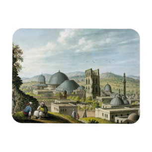 Jerusalem from the West, pub. by William Watts, 18 Magnet