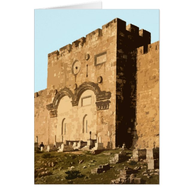 Jerusalem - Gate of Mercy (Front)