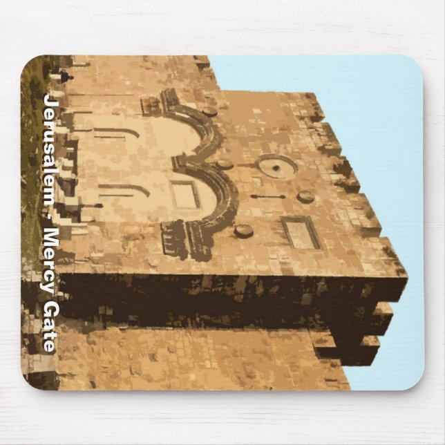 Jerusalem - Gate of Mercy Mouse Pad (Front)