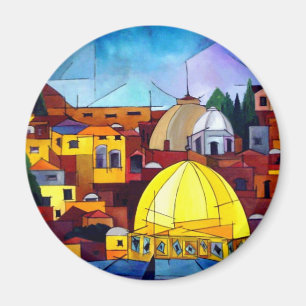 JERUSALEM HEART MAGNET