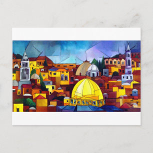 JERUSALEM HEART POSTCARD