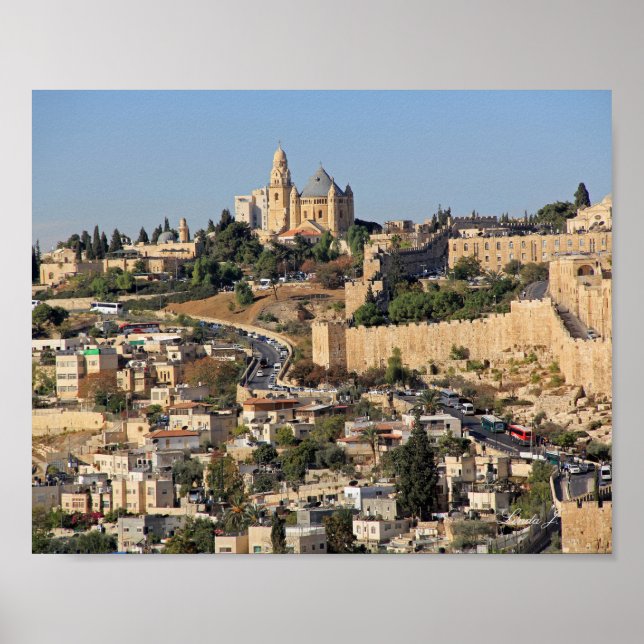 Jerusalem Israel Canvas Print (Front)