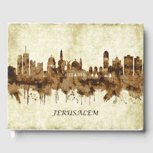 Jerusalem Israel Cityscape Guest Book
